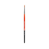 KINGART Premium Radiant 6000-3 Round Series Artist Brush, Synthetic Taklon Hair, Short Handle, for Acrylic, Oil and Watercolor P