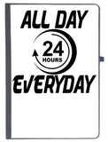 Udnag Ruled Notebook Diary Day | All Day Everyday, [A5 80Pages 80Gsm]