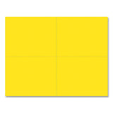 Great Papers! Bright Yellow 4UP Postcard, 50 sheets/200 postcards, 5.5 x 4.25 (9518400