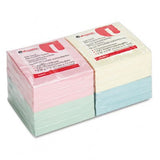 Standard SelfStick Notes, 12 100Sheet Pads/Pack [Set of 2]