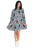 Om Sai Latest Creation Dress For Women | One Piece Dress For Women | Beach Dress For Women | Western Dress (X-Large, Multicolor)