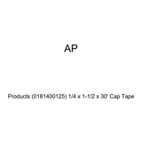 AP Products (0181400125 1/4 x 11/2 x 30 Cap Tape