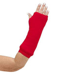 CastCoverz! Designer Arm Cast Cover - Real Red - Large Short: 13 Length X 13 Circumference - Removable and Washable - Made in US