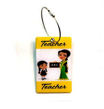 Pilot18 Teacher 3D Bag Tag For Teacher