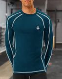 Eyebogler Dry Fit Men Tshirt Ink Blue,Ink BlueApparel,L