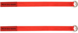2Pcs Red Vehicle Door Emergencies Pull Cord Simple Operate Escape Pull Strap Car Emergencies Exits Rope Simple Installation Hand