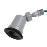 Weatherproof Swivel Lampholder, Traditional or CFL, Use Par 38 Bulb, Gray LTS100S