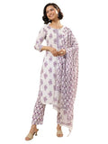 Libas Women'S Cotton Kurta Sets (99567_Off White_Xxl)
