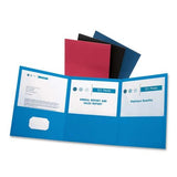 ESS59811 Oxford TriFold Folder w/3 Pockets