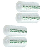 MJUNM Clear Tape Refill 24 Rolls, Hand Tearable Transparent Tape for Dispenser, 3/4 x 1000inch Adhesive Tape for Office Home Cra