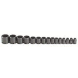 3/8 Drive 15 Piece Impact Socket Set 6 Point