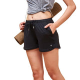 Enamor Women'S Hotpants (A704_Jet Blk W/Matrix Ref_M)