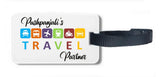 PushpanjaliS Travel Partner Name Luggage Tag Customised Personalized Tour Travel Tag 02