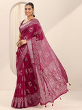 Libas Women10 Georgette Sarees (16253_Pink)