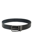 Van Heusen Leather Men Black Solid Casual Belt