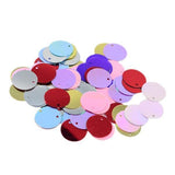 ATORSE 2xDIY Shiny Round Loose Sequins Paillettes Sewing Craft 16mm Mixed Color