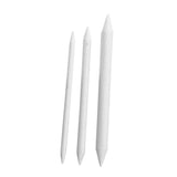 Lurrose 3pcs Professional Sketch Paper Eraser Blending Stumps for Drawing Rubbing Tool for Artist Paper for Charcoal Drawing