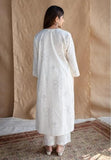 Anni Designer Women'S Rayon Viscose Printed Straight Kurta With Pant & Dupatta (Tifa White_M_White_Medium),White,M,Rayon Viscose,Regular,