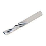 LMT Onsrud 65025 Solid Carbide Upcut Spiral O Flute Cutting Tool, Inch, Uncoated (Bright) Finish, 25 Degree Helix, 1 Flute, 2.5