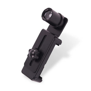 12.5X Microscope Eyepiece Metal Mobile Phone Holder to Connect Mobile Phone to Microscope Eyepiece Tube 23.2mm for Camera and Vi