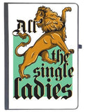 Udnag Ruled Notebook Diary Lion | All The Single Ladies, [A5 80Pages 80Gsm]