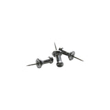 Business Source 81008 Pushpins, 3/8Inch Point, 100/BX, Aluminum
