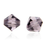 24pcs Adabele Austrian 8mm Faceted Bicone Crystal Beads Dark Violet Compatible with Swarovski Crystals 5301/5328