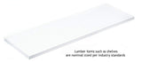 Shelf Melatex Wht12X36 (Pack Of 5)