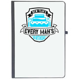 Udnag Ruled Notebook Diary Birthday | New YearS Day Is Every ManS Birthday, [A5 80Pages 80Gsm]