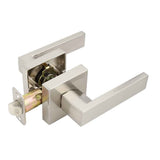 Design House 581108 Karsen Modern Passage Hall and Closet Door Lever Satin Nickel