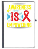Udnag Ruled Notebook Diary Awareness | Awareness Is Empowering02, [A5 80Pages 80Gsm]