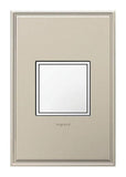 PASS & SEYMOUR ARPTR151GW2 Adorne, 1 Gang, White, Pop Out Outlet