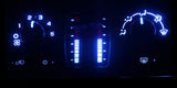 HERCOO Blue LED Lights Bulbs of AC Climate Heater Control Compatible with Chevy 03-06 Silverado Avalanche Tahoe Suburban, 05-09 