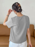 Wedani Solid Regular Fit Jeans Korean Western Tops For Women Stylish,Grey,2XL,,,