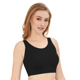 Trylo Riza Lounge Bra - Black - 36,BLACK,36,B0DD47V68N