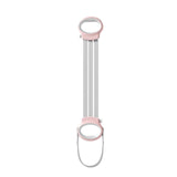 MERISHOPP Stretching Resistance Strap Adjustable Elastic Training Rope Strong Shoulder Stretch Band for Women, Home Gym Pink
