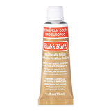 AMACO Rub n Buff Wax Metallic Finish Rub n Buff European Gold 15ml Tube Versatile Gilding Wax for Finishing Furniture Antiqu