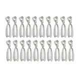 ATORSE 3x20 Piece Pendant Charms Pinch Bails Connector Clasps Jewelry Making Findings
