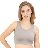 Trylo Riza Lounge Bra - Grey - 32,GREY,32,B0DD49KDCW