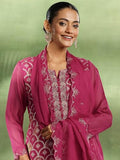 Libas Women'S Organza Kurta Set (49321 Pink M
