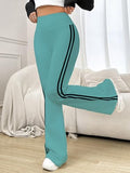 Toplot Women'S Flare Leg Bell Bottom Pants Trouser (Pant-5159-Rama-36) Turquoise,Turquoise,36,B0CVN4HTQ7
