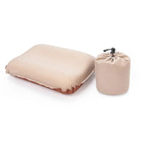 Kankin Mart 3D Sponge Pillow Automatic Inflatable Pillow Camping Tent Air Cushion Pillow Travel Portable Cervical Pillow Lunch B