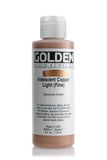 Golden Fluid Acrylic, 4 ounce bottle, Iridescent Copper Lt Fine