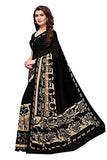Anni Designer Georgette Saree With Blouse Piece (Black Gerog_Black_Free Size),Multicolour,Free Size,faux georgette,with blouse piece,Saree