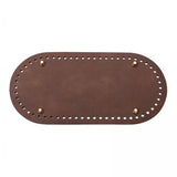 Calandis 3Xdiy Crochet Bag Bottom Pad With Holes Purse Bottom Base Pu Leather 12Cmx25Cm | Handbag Accessories | Womens Handbags 