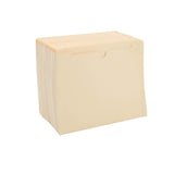 Staples Jacket File Folders, Letter Size, Perfect for Home, Office or Classroom, 100-Pack, Manila