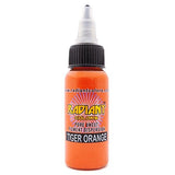 Radiant Colors Tattoo Ink Professional Tattooing Inks Fluid Vegan Pigments 1/2 oz Half Ounce Tiger Orange