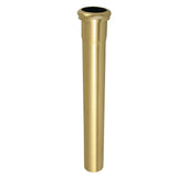 Kingston Brass EVP3007 Century 1-1/2 x 12 Brass Slip Joint Tailpiece Extension Tube, Brushed Brass