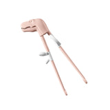 ECOMISTIQ Child Eating Training Helper Chopsticks Easy to Use Kids Pink | Flatware, & Cutlery Kitchen, Dining Bar