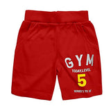 Kyda Kids Bio Washed 100% Cotton Summer Children Unisex Shorts With Pockets (Pack Of 3) 5-6 Years